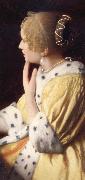 Johannes Vermeer, Details of Mistress and maid